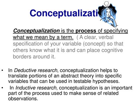 what does it mean to conceptualize something